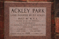 Baseball Park, Ackley Park, Elk City, OK, 1939