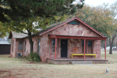 Boy Scout house, Ackley Park, Elk City, OK