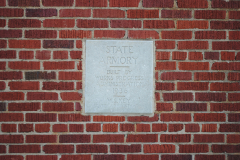 Anadarko Armory cornerstone