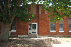 Anadarko Armory north entrance