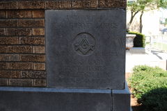 Yukon City Hall Masonic Cornerstone